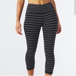 COPY - NWOT GLYDER VITAL pinstripe 7/8 leggings